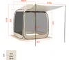 SucceBuy Tente de camping 182,88x182,88x219,4 cm, tente Voir les images du produit 8