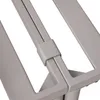 A close-up view of the frame of a gray garden daybed, showing the connection points between the metal bars. Náhled obrázku produktu