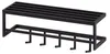 Appendiabiti da parete in metallo nero 70x20x20 cm Anteprima dell’immagine prodotto 6