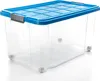 BigDean 4 Stück 60 L Aufbewahrungsbox mit Deckel groß Produktbild-Vorschau 2