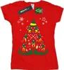 Elf - T-Shirt für Damen BI18863 (S) (Rot) Produktbild-Vorschau 1