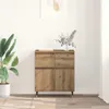 vidaXL Dressoir Artisan-Eik, 60 x 35 x 70 cm, samengesteld Productafbeelding-voorbeeld 4