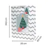 12 x Geschenktüten Tanne  aus Papier für Weihnachten 25 x Produktbild-Vorschau 2