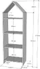 VIPACK - CASAMI BRUGES Set 3-tlg. best. aus: Regalschrank, Produktbild-Vorschau 5