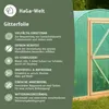 Gitterfolie – verstärkte Folie für Gewächshausbau – 3 Meter Produktbild-Vorschau 4