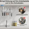 Wand-Magnet Messer-Leiste, Messerblock 40cm Edelstahl, Ohne Produktbild-Vorschau 2