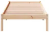 vidaXL Massivholzbett Extra Lang ohne Matratze 100x220 cm Produktbild-Vorschau 4