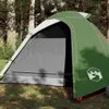 vidaXL Kuppel-Campingzelt 3 Personen Grün Wasserdicht Produktbild-Vorschau 2
