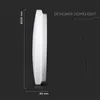 LED Solution Bílé LED stropní svítidlo kulaté 500mm 36W CCT Náhled obrázku produktu 17