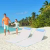 2er-Set klappbare Strandliegen, verstellbare Rückenlehne, Produktbild-Vorschau 4