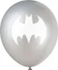 Latexballons BATMAN Geburtstagsparty 30cm 8St. Produktbild-Vorschau 2