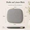 SILUK gemütliches Sitzkissen aus Filz 40cm x 40 cm - Produktbild-Vorschau 2