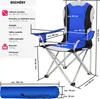 TecTake 401052, 3,4 kg, Polyester, Ocel, Modrá Náhled obrázku produktu 7