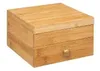 Szkatułka na biżuterię BAMBOO z lusterkiem, 15x15x9,5 cm Podgląd zdjęcia produktu 8
