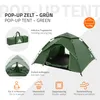 ECD Germany Pop Up Zelt wasserdicht für 4 Personen Camping Produktbild-Vorschau 2