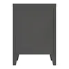 A product shot of a nightstand from the back. Náhled obrázku produktu