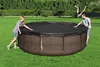 Bestway® PVC-Abdeckplane Ø 370, schwarz, rund Produktbild-Vorschau 4