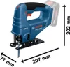 Bosch GST 18V-95 B Professional, Horná rukoväť, Čierna, Náhľad obrázku produktu 8