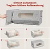 WOLTU 3er Set Stapelbare Aufbewahrungsbox mit Griffen, aus Produktbild-Vorschau 5