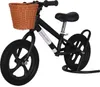 Born Lucky Balance Bike Luxe Schwarz Balance Fahrrad Produktbild-Vorschau 2