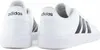 A pair of white Adidas sneakers shown from the back and side. Produktbild-Vorschau