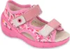 Kinderschuhe Sandalen Befado Lederdecksohle Rosa 22 Produktbild-Vorschau 1