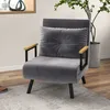 HOMCOM Fauteuil-lit, canapé individuel avec fonction lit, Voir les images du produit 2