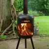 BonFeu BonBono Schwarz - Terrassenofen - Feuerstelle mit Produktbild-Vorschau 3