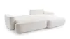 AX LIVING Canapé d'angle avec fonction sommeil Peoni 267cm Voir les images du produit 6