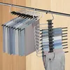 2 stück multifunktionale hosenbügel 9 in 1, ideal für Produktbild-Vorschau 1
