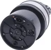 The underside of a kitchen waste disposer unit. Produktbild-Vorschau