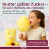 Zuckerwatte Zucker mit Geschmack Pina Colada Gelb farbiger Produktbild-Vorschau 2