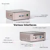 GEEKOM A5 2025 Edition Mini-PC, AMD Ryzen 5 7430U (bis zu Produktbild-Vorschau 6