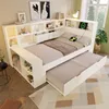 Divano letto Flieks in legno 90x200 cm con letto estraibile Anteprima dell’immagine prodotto 1