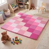 COSTWAY, alfombra de juego para bebés de 2 piezas, 144x144 Vista previa de la imagen del producto 2