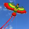 Rote Papageien Drachen, 110x50cm Kinder Drachen mit 50m Produktbild-Vorschau 1