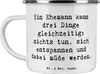 Mr. & Mrs. Panda Emaille Tasse Spruch Ehemann Fähigkeiten - Produktbild-Vorschau 1