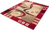 Tapiso Teppich ATLAS modern rot beige Wohnzimmer  300 x 400 Produktbild-Vorschau 6
