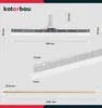 KOTARBAU® Silikonová škrabka 60 cm s rukojetí Vodní škrabka Náhled obrázku produktu 3