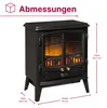 Dimplex Elektrokamin Optiflame Tango - Freistehender Produktbild-Vorschau 7