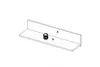 Wandregal Asti Weiß 120×21×21 cm – Hängeregal Modern Produktbild-Vorschau 2