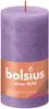 Bolsius - Rustik Stumpenkerzen - Lila - 4 Stück - 13 x 7 cm Produktbild-Vorschau 1