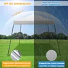 COSTWAY 3x3m gazebo pop up con zanzariera e sacchi di Anteprima dell’immagine prodotto 2