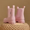 ASKSA Femmes Doublées Bottes de pluie imperméables Chelsea Voir les images du produit 3