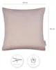 Samt Kissenbezug 4er Set Kissenbezüge Deko Wohnzimmer Produktbild-Vorschau 3