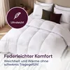 FLANDRIA Warme Bettdecke aus Entenfedern und Daunen 650 Produktbild-Vorschau 4
