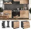 Küchenunterschrank Vicco Fame-Line Goldkraft Eiche 80 cm Produktbild-Vorschau 4