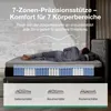 Novilla 7 Zonen Taschenfederkernmatratze 90x200 cm H3 30cm Produktbild-Vorschau 6