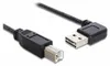 DELOCK Easy USB Kabel A 90° -> B St/St 2.00m schwarz Produktbild-Vorschau 7