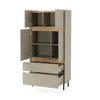 Kommode LICO 80x165x40 cm Sandbeige, Sideboard mit 2 Produktbild-Vorschau 4